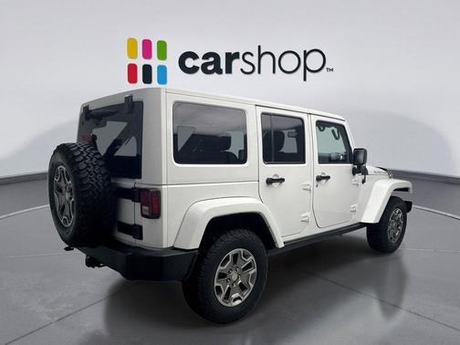Bright White 2017 Jeep Wrangler Unlimited Rubicon