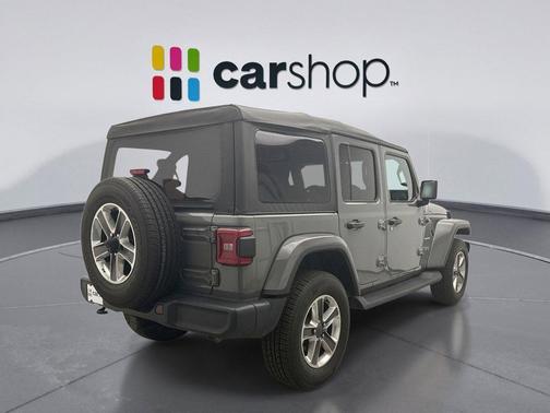 Sting-Gray Clearcoat 2023 Jeep Wrangler 4-Door Sahara 4x4