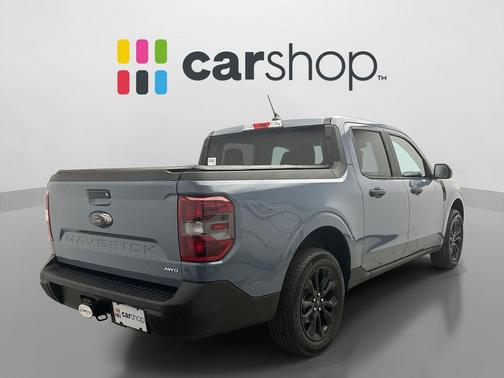 Azure Gray Metallic Tri-Coat 2024 Ford Maverick XLT