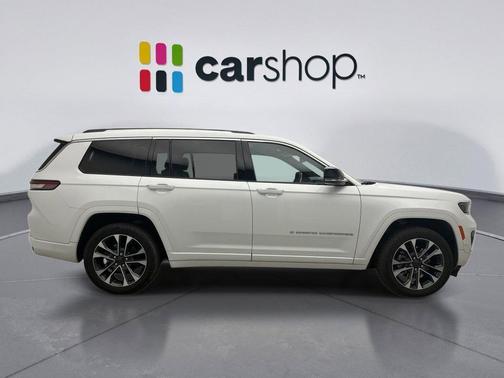 Bright White Clearcoat 2023 Jeep Grand Cherokee L Overland