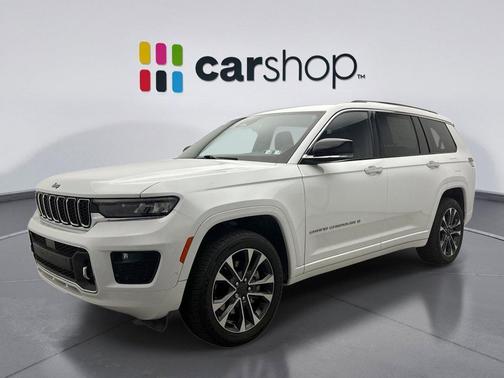 Bright White Clearcoat 2023 Jeep Grand Cherokee L Overland
