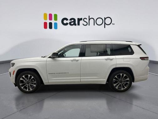 Bright White Clearcoat 2023 Jeep Grand Cherokee L Overland