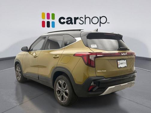 Valais Green/Black Roof 2024 Kia Seltos S