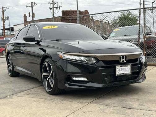 Crystal Black Pearl 2019 Honda Accord Sport
