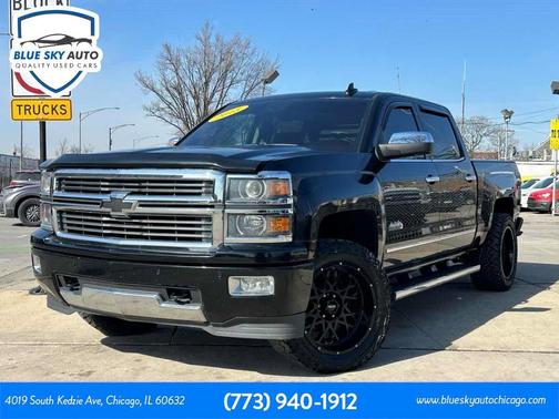 Black 2015 Chevrolet Silverado 1500 High Country