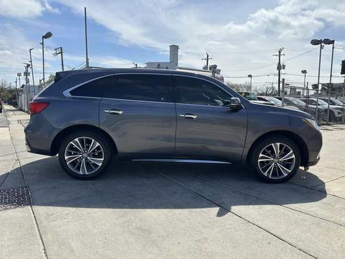 Modern Steel Metallic 2017 Acura MDX 3.5L w/Technology Package