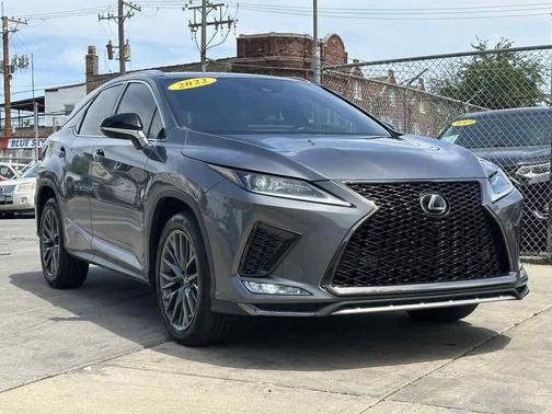 Nebula Gray Pearl 2022 Lexus RX 350 F SPORT Handling