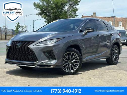 Nebula Gray Pearl 2022 Lexus RX 350 F SPORT Handling