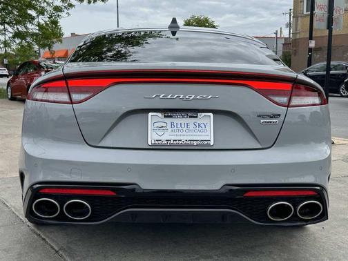 Ceramic Silver 2022 Kia Stinger GT-Line
