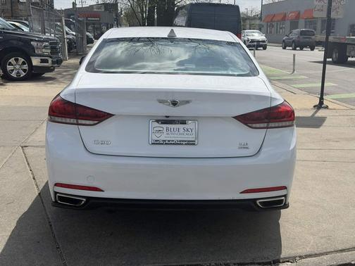 Casablanca White 2017 Genesis G80 3.8