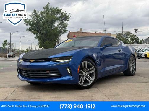 Hyper Blue Metallic 2016 Chevrolet Camaro 1LT