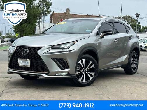 Atomic Silver 2019 Lexus NX 300 F Sport