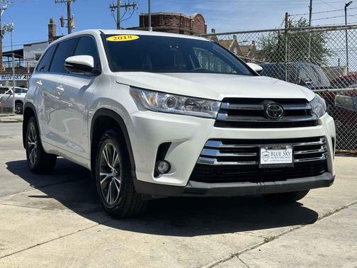 Blizzard Pearl 2018 Toyota Highlander LE Plus