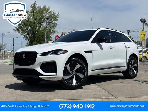 Ostuni Pearl White Metallic 2024 Jaguar F-PACE R-Dynamic S P250 AWD Automatic