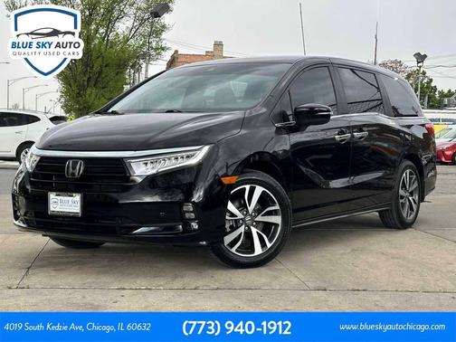 Crystal Black Pearl 2023 Honda Odyssey Touring