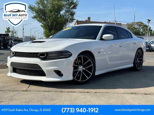 White Knuckle Clearcoat 2018 Dodge Charger R/T Scat Pack