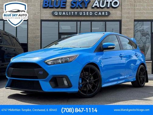 Nitrous Blue Quad-Coat 2017 Ford Focus RS Base