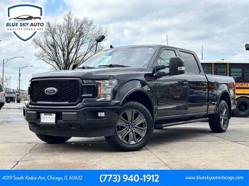 Shadow Black 2018 Ford F-150 XLT