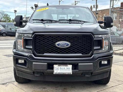 Shadow Black 2018 Ford F-150 XLT
