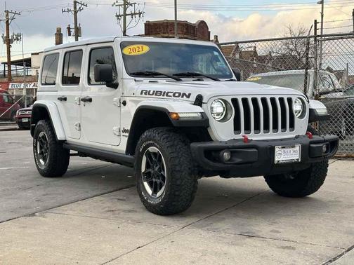Bright White Clearcoat 2021 Jeep Wrangler Unlimited Rubicon