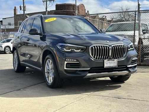 Arctic Gray Metallic 2021 BMW X5 xDrive40i