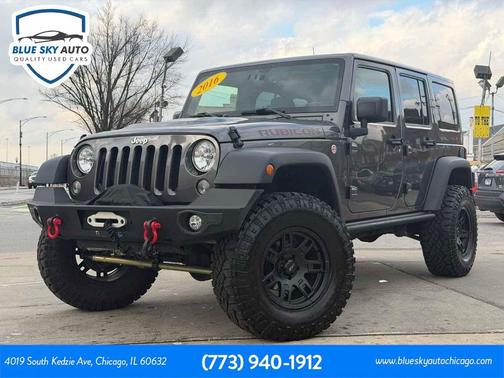 Granite Crystal Metallic Clearcoat 2016 Jeep Wrangler Unlimited Rubicon