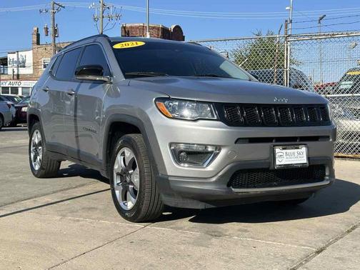Billet Silver Metallic Clearcoat 2021 Jeep Compass Limited