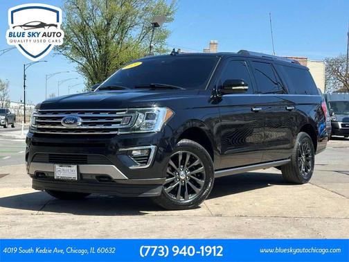 Agate Black 2020 Ford Expedition Max Limited
