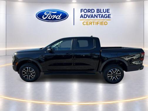 Shadow Black 2024 Ford Ranger Lariat