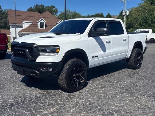 Bright White Clearcoat 2021 RAM 1500 Rebel