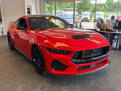 Red 2024 Ford Mustang