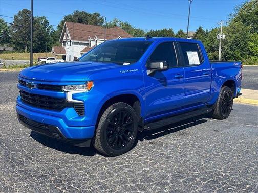 Rip Tide Blue 2025 Chevrolet Silverado 1500 RST