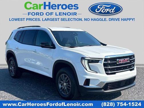White 2026 GMC Acadia Elevation