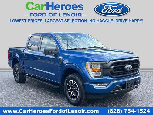 Atlas Blue Metallic 2023 Ford F-150 XLT