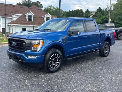 Atlas Blue Metallic 2023 Ford F-150 XLT