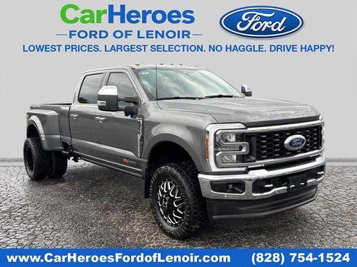 Gray Metallic 2024 Ford F-350 Lariat Super Duty