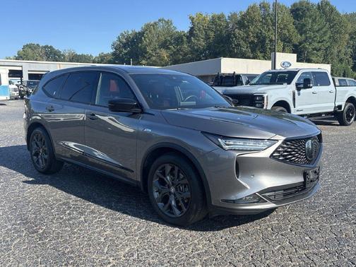 Liquid Carbon Metallic 2024 Acura MDX A-Spec