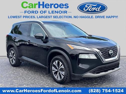Super Black 2021 Nissan Rogue SV