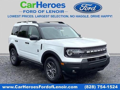 Oxford White 2025 Ford Bronco Sport Big Bend