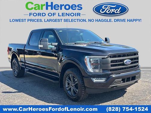 Agate Black Metallic 2023 Ford F-150 Lariat