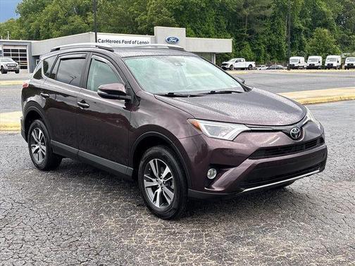 Black Currant 2017 Toyota RAV4 XLE