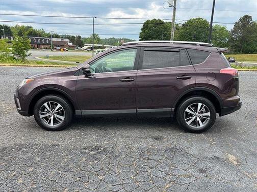 Black Currant 2017 Toyota RAV4 XLE