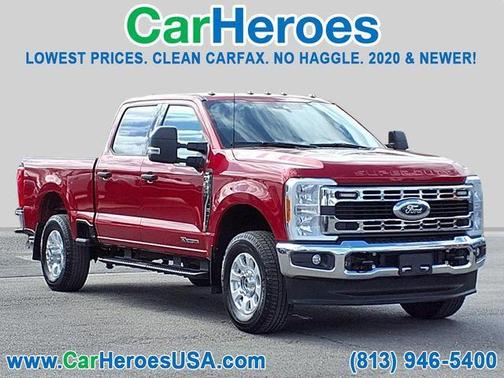 Red 2023 Ford F-350