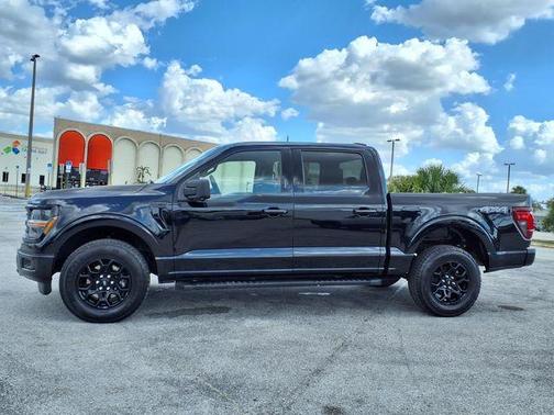 Black 2024 Ford F-150 XLT