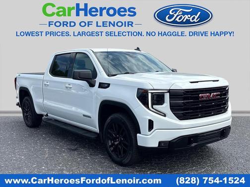Summit White 2022 GMC Sierra 1500 Elevation