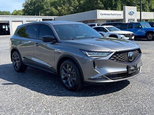 Gray 2024 Acura MDX A-Spec