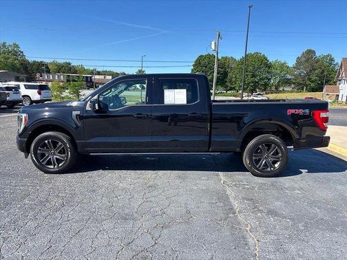 Agate Black Metallic 2021 Ford F-150 Lariat