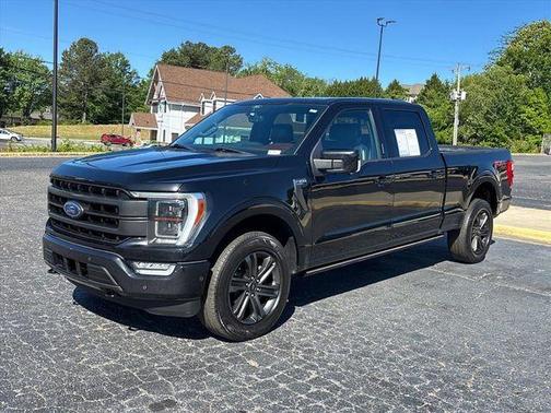 Agate Black Metallic 2021 Ford F-150 Lariat