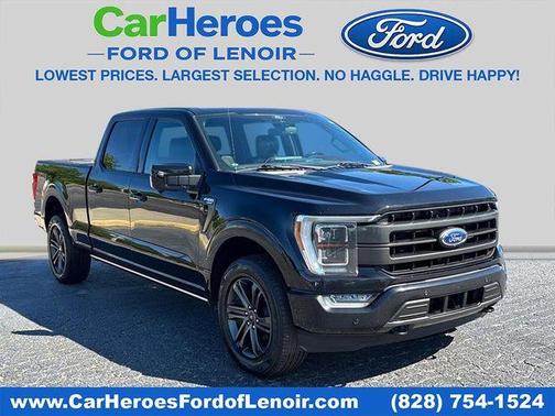 Agate Black Metallic 2021 Ford F-150 Lariat