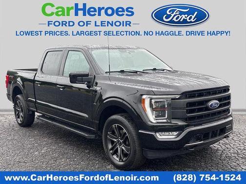 Black 2021 Ford F-150 Lariat